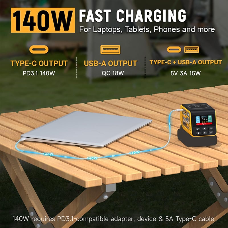 Portable Adjustable Voltage Power Converter