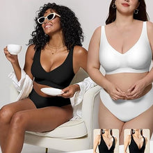Load image into Gallery viewer, Seamless Wireless Full-Cup Bra