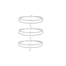 Load image into Gallery viewer, Women's Double Layered Anklet