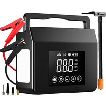 Load image into Gallery viewer, Portable Car Jump Starter with Air Compressor &amp; Tire Inflator
