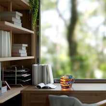 Load image into Gallery viewer, Hand-painted Book Coffee Cup