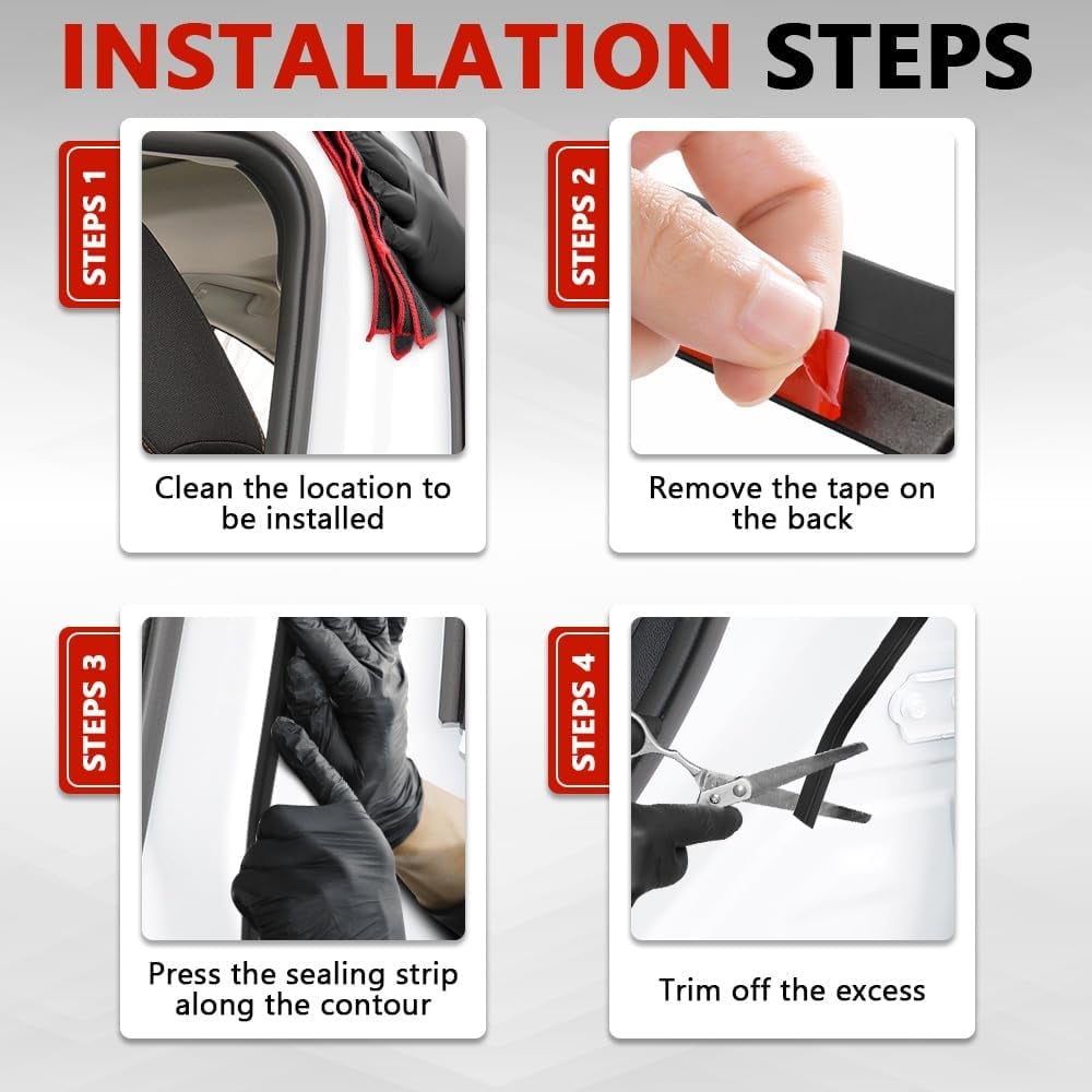 Z-Shape Automotive Weather Stripping
