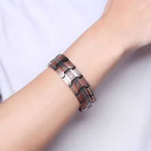 Load image into Gallery viewer, Ultra Strength Magnetic Copper Bracelet