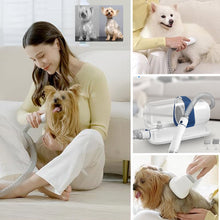 Load image into Gallery viewer, Pet Grooming Kit with 2.3L Vacuum Suction – Low Noise &amp; 5-in-1 Tools