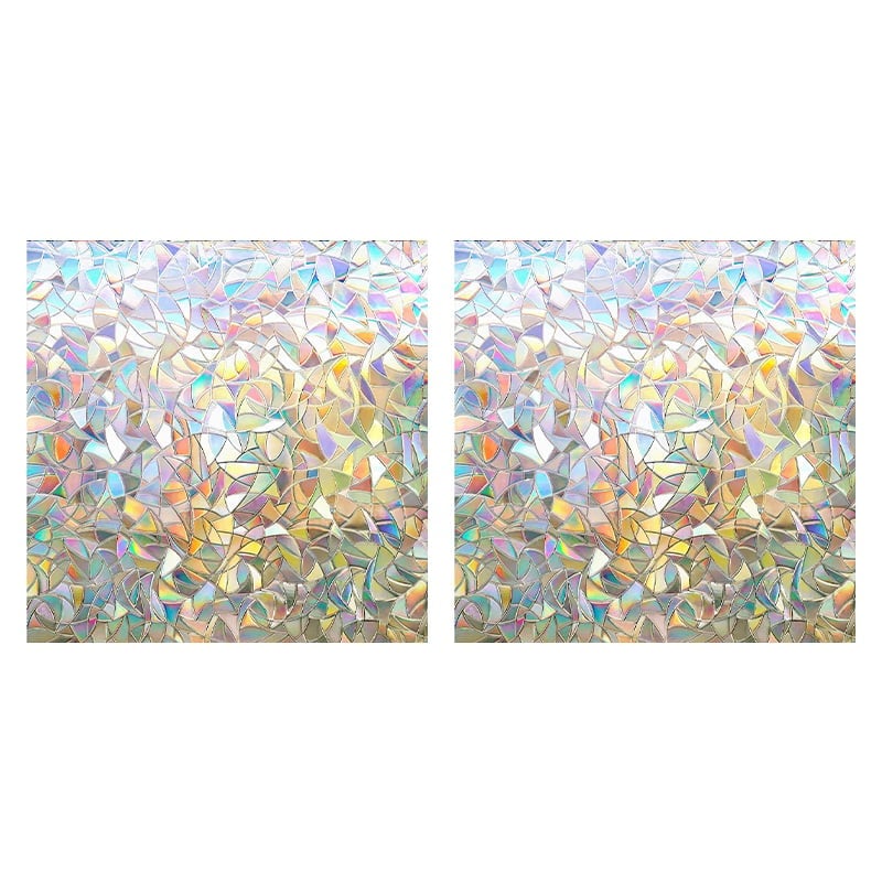 Holographic PVC Window Privacy Film
