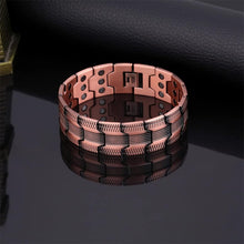 Load image into Gallery viewer, Ultra Strength Magnetic Copper Bracelet
