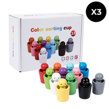 Load image into Gallery viewer, Color Sorting Cups