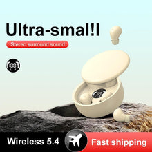Load image into Gallery viewer, Mini Headphones Bluetooth 5.4 True Wireless In-Ear Earphones