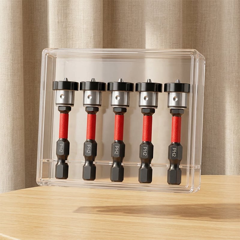 5pcs Drywall Bit Attachment with Depth Stop