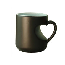 Load image into Gallery viewer, Heart-shaped Color-changing Ceramic Mug