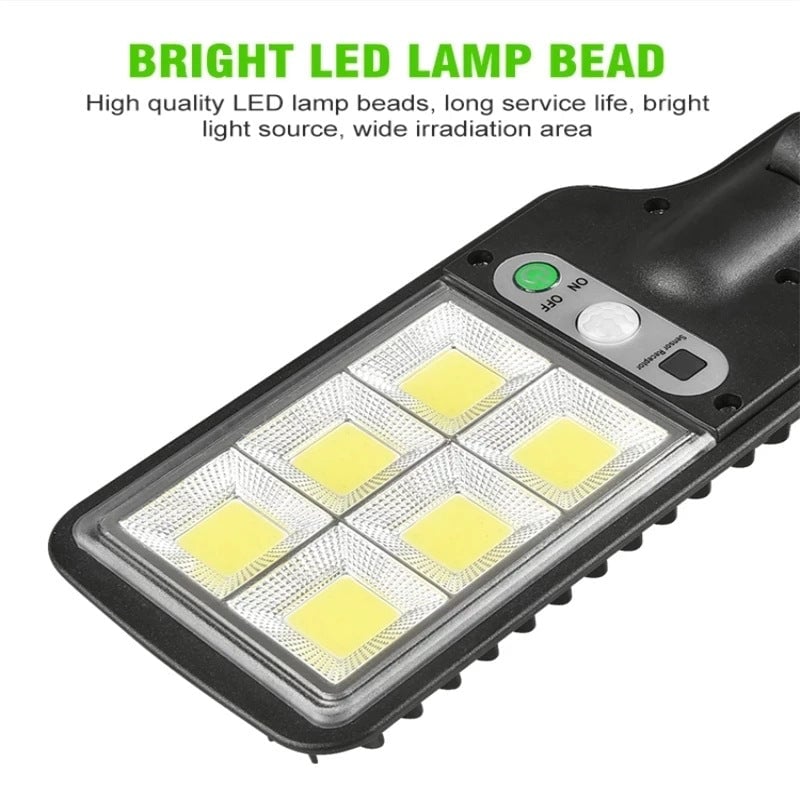 Solar Powered Street Light with Remote Control