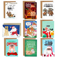 Load image into Gallery viewer, Worst Christmas Cards Set