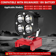Load image into Gallery viewer, 💡 Portable LED Work Light for 18V Battery