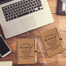 Load image into Gallery viewer, Eco-Friendly Bamboo Stationery Gift Set