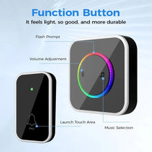 Load image into Gallery viewer, Smart Doorbell with Flashing Light