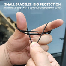 Load image into Gallery viewer, Emergency Window Breaker Bracelet (with integrated key)