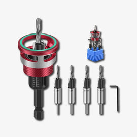 Aless™ Two-Flute Counterbore with Depth Stop