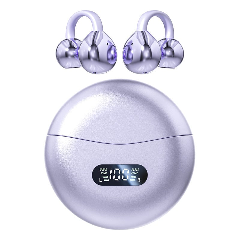 AI Translation Open Ear Clip Bluetooth Headphone