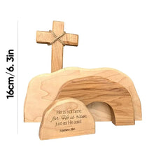 Load image into Gallery viewer, Easter Scene Wooden Decoration