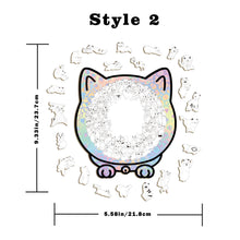 Load image into Gallery viewer, 135PCS Cat-Shaped Wooden Puzzle Game