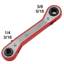 Load image into Gallery viewer, Maintenance Double-ended Square Ratchet Wrench