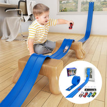 Load image into Gallery viewer, DIY Dual-Lane PVC Car Track