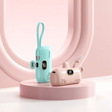 Load image into Gallery viewer, Mini Portable Charger with Built-in Cable