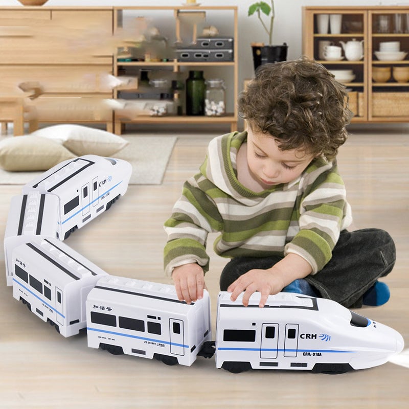 Simulation Train Toy Electric Universal Simulation High Speed Railway Train Toy – nuvayo