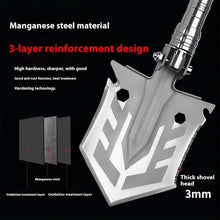 Load image into Gallery viewer, Multi-Purpose Camping Survival Shovel