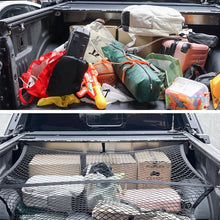 Load image into Gallery viewer, Truck Cargo Net Organizer for Trunk Storage