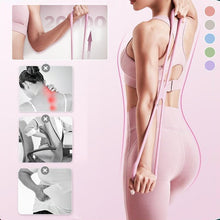 Load image into Gallery viewer, 8-Shaped Silicone Resistance Band with Massage Grip