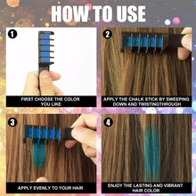 Load image into Gallery viewer, Professional Temporary Hair Dye Comb
