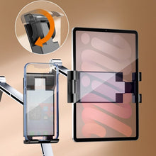 Load image into Gallery viewer, 🥰360-degree rotating adjustable and stable multifunctional aluminum alloy stand metal cantilever desktop mobile phone iPad stand
