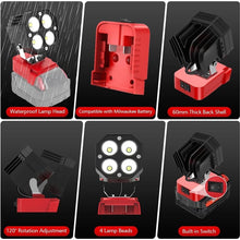 Load image into Gallery viewer, 💡 Portable LED Work Light for 18V Battery