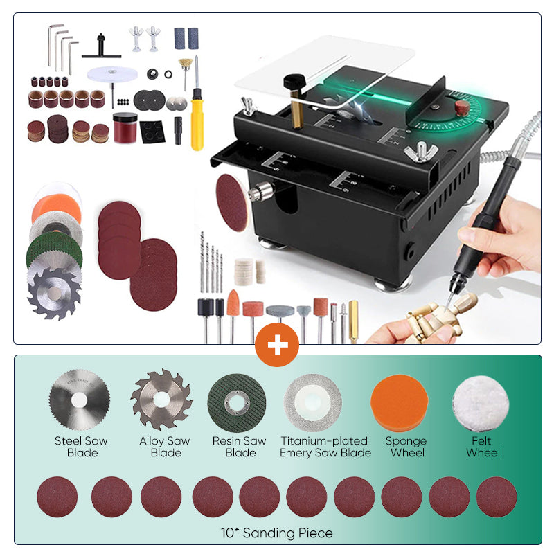 Mini Multifunctional Table Saw - Replacement Consumables Kit