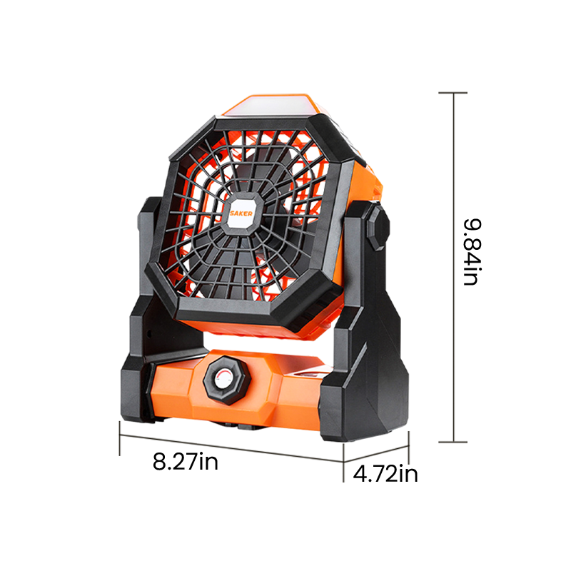 Outdoor Portable Cooling Fan - Rechargeable Camping Fan