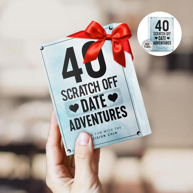 Date Night Ideas Scratch Card Game