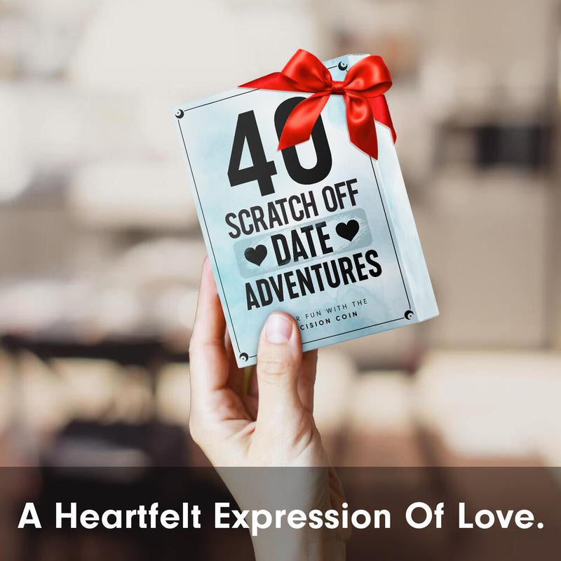 Date Night Ideas Scratch Card Game