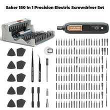 Load image into Gallery viewer, 180 In 1 Precision Electric Screwdriver Set