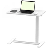 Hidden Casters Adjustable Bedside Table