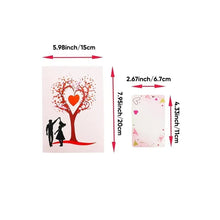 Load image into Gallery viewer, 3D Pop-Up Valentine’s Day &amp; Anniversary Love Tree Greeting Card
