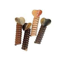 Load image into Gallery viewer, 4 PCS - Heart Shaped Straight Telephone Cord Ponytail Holder