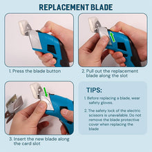 Load image into Gallery viewer, Cordless Electric Scissors Plus