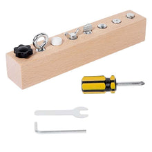 Load image into Gallery viewer, Educational Screw-Tightening Busy Board