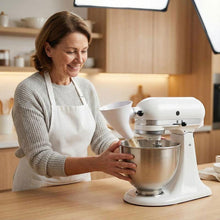 Load image into Gallery viewer, Flour Funnel for Kitchen Aid Stand Mixer