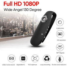 Load image into Gallery viewer, Mini Camera 1080P Video