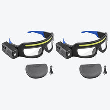 Load image into Gallery viewer, Ultra-Lightweight Motion-Sensing Headlamp with XTE+COB Dual Light Source