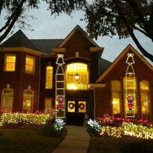 Load image into Gallery viewer, Christmas Ladder Decoration Lights With Santa Claus