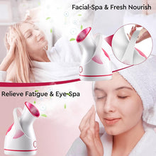 Load image into Gallery viewer, Nano Ionic Facial Steamer Humidifier