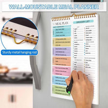 Load image into Gallery viewer, Weekly Meal Planner Notebook